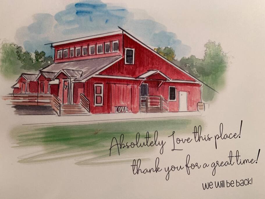 Corn Crib Cottage Barn And Villa At Hope Glen Farm Cottage Grove Exterior foto